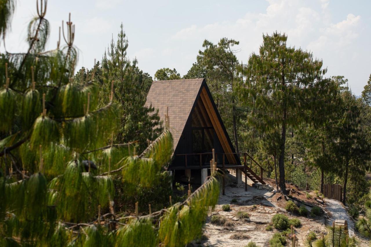 Cabanas Chalets Piedra Alta Zacatlan Camotepec Bagian luar foto