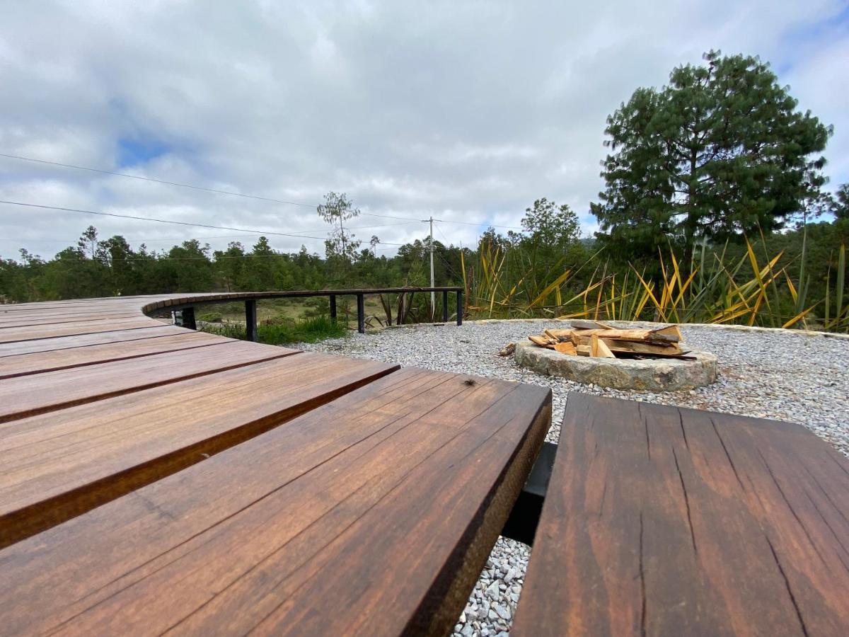 Cabanas Chalets Piedra Alta Zacatlan Camotepec Bagian luar foto